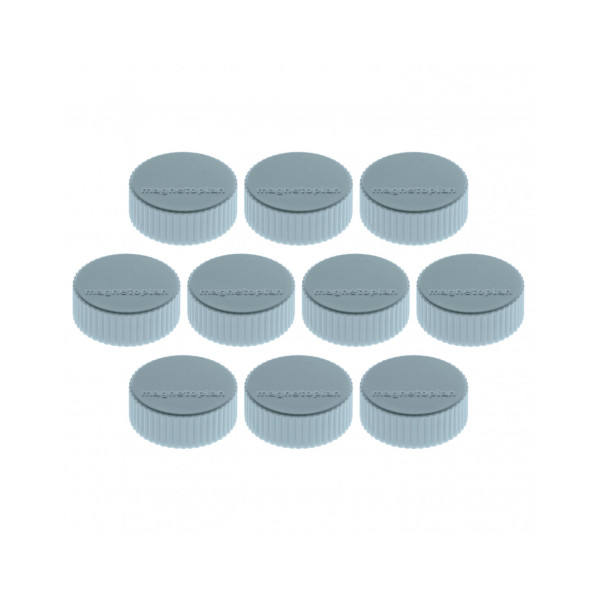 Магниты круглые 34/2 голубые Magnetoplan Discofix Magnum Light-Blue Set (1660003)