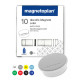 Магниты круглые 40/2.2 зеленые Magnetoplan Discofix Color Green Set (1662005)