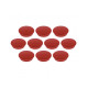 Магниты круглые 34/1.3 красные Magnetoplan Discofix Junior Red Set (1662106)