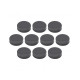 Магниты эргономичные средние 30/0.7 темно-серые Magnetoplan Ergo Medium Rock-Gray Set (16640101)