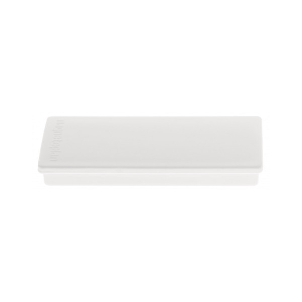 Магниты прямоугольные 55x22/1.3 белые Magnetoplan Rechteck White Set (1665100)