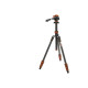 Штатив 3 LEGGED THING Punks Billy 2.0 Black Copper Карбоновый, 4 секции, Видео голова AirHed Trinity и чехол в комплекте ( BILLYVIDEOLAVA2.0 )
