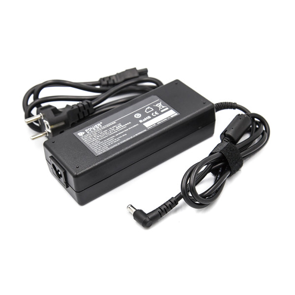 Блок живлення для ноутбуків PowerPlant SONY 220 В, 19.5 В 120 Вт 6.15 А (6.5×4.4)