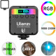 Міні LED світло Ulanzi VL49 RGB із вбудованим акумулятором, 2700K-9000K (VL49 RGB)