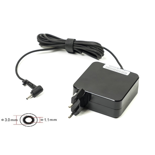 Блок питания для ноутбуков PowerPlant ACER 220V, 19V 65W 3.42A (3.0*1.1) wall mount