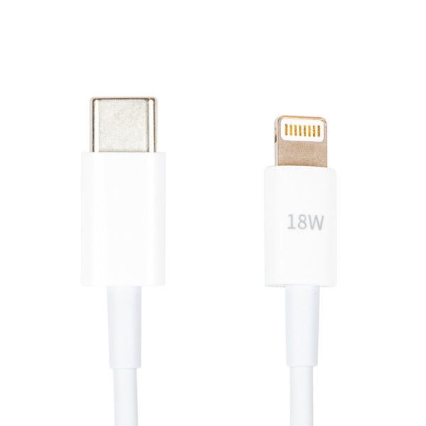 Кабель USB Type-C - Lightning, 18W, 1м