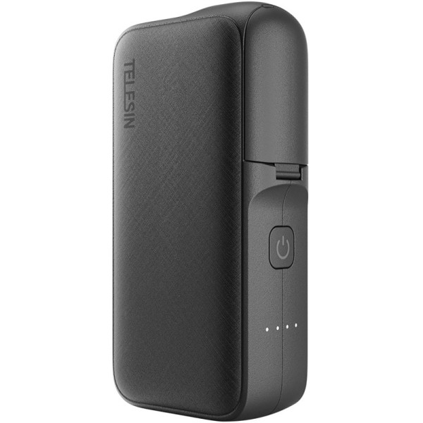Зарядка повербанк для акумуляторів GoPro 12/11/10/9/8/7/6/5 10000мАг USB Type-C Telesin GP-PB-001