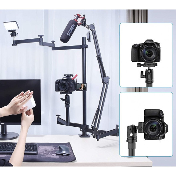 Стійка для мікрофона камери світла Ulanzi UURig Універсальний Desktop Livestream Stand