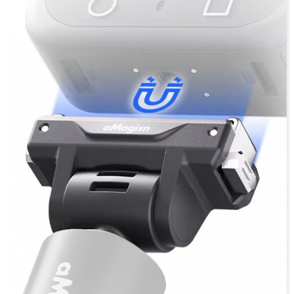 Кріплення DJI Action 6 Osmo Nano на різьблення1/4 магнітне швидкознімне aMagisn TN14