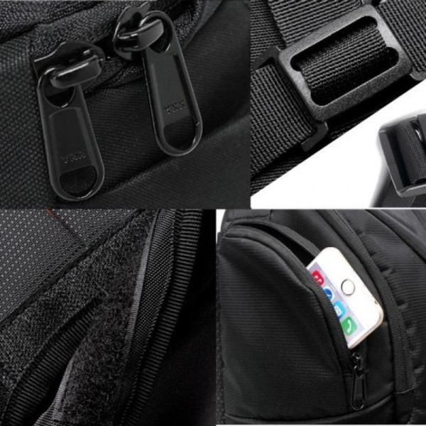 Рюкзак Indepman DCA-0781G black/green