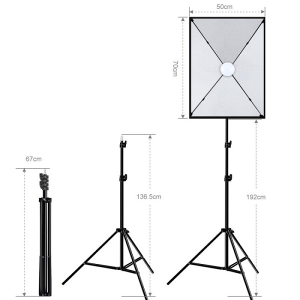 Набор постоянного света Puluz PU5070-2 Led Softbox Kit