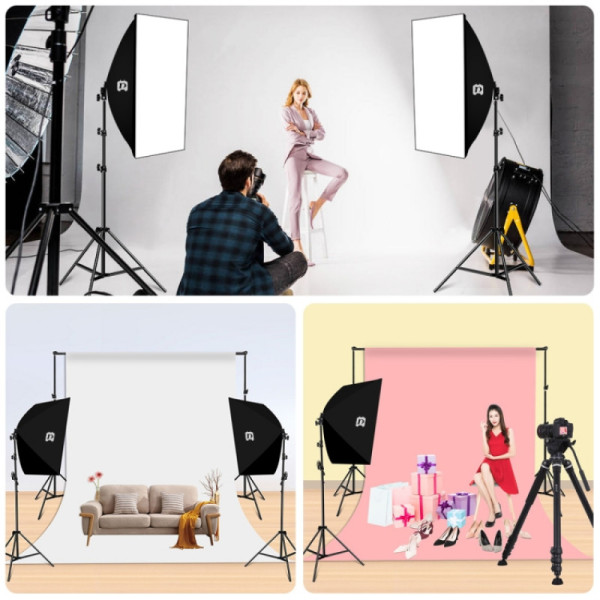 Набор постоянного света Puluz PU5070-2 Led Softbox Kit