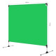 Фон у рамці з ніжками Puluz PU5203G Chroma Key зелений (200x200см)