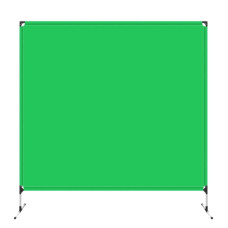 Фон у рамці з ніжками Puluz PU5203G Chroma Key зелений (200x200см)