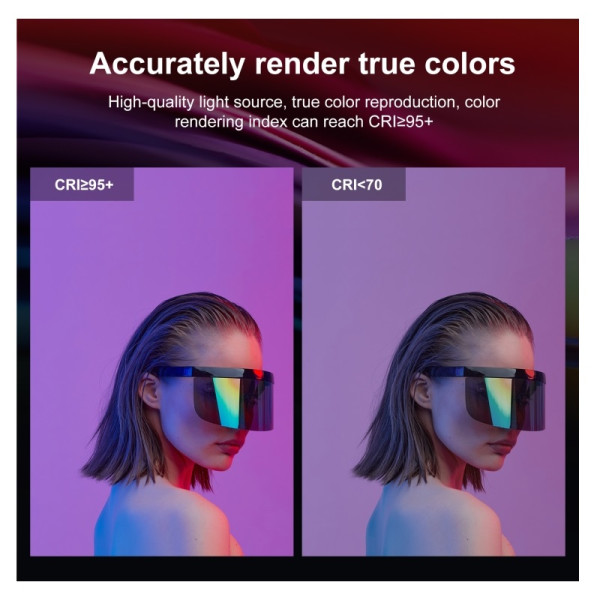 Постоянный свет трубка магнит Puluz PU4139 RGB Tube Light