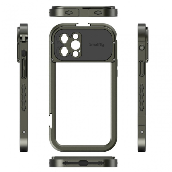 Клітка iPhone 12 Pro Max з кріплення для об'єктива SmallRig 3077