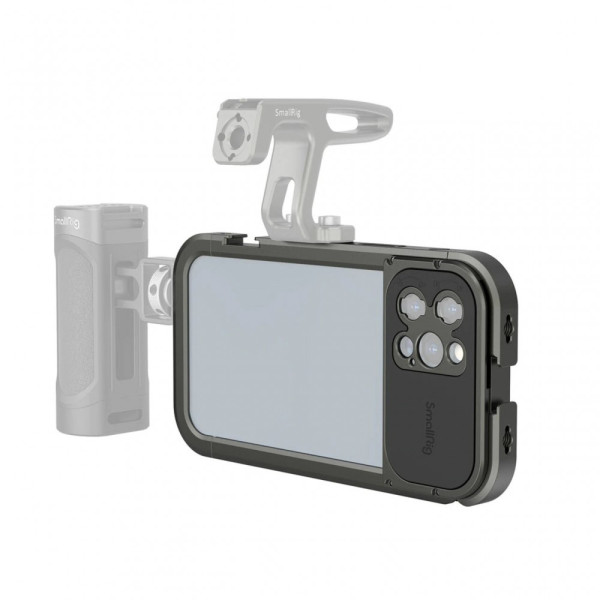 Клітка iPhone 12 Pro Max з кріплення для об'єктива SmallRig 3077