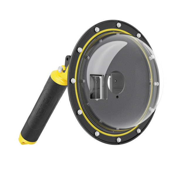 Купол підводний DJI ACTION 5/4/3 з курком Dome Port 30м TELESIN OA-DMP-001