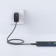 Кабель ACEFAST C3-01 USB до iP 2.4 A, 1.2 м, TPE, TPE конектори, чорний