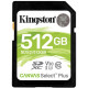 Карта памяти SDXC (UHS-1 U1) Kingston Canvas Select Plus 512Gb class 10 V10 (R-100MB/s)