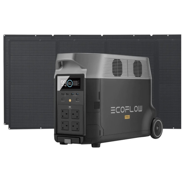 Комплект EcoFlow DELTA Pro + 2*400W Solar Panel