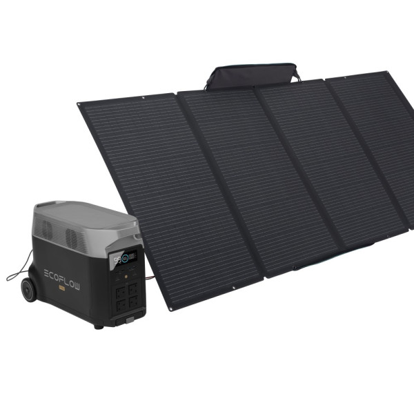 Комплект EcoFlow DELTA Pro + 2*400W Solar Panel