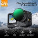 Змінний ND-фільтр K&F Concept ND4-32 для DJI Osmo Action 6 Variable, Snap-On (KF12.0055)