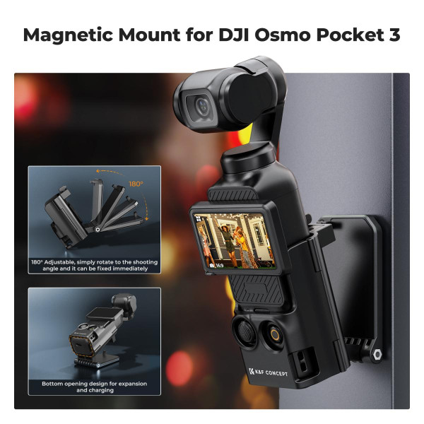 Магнитное крепление-база K&F Concept для DJI Osmo Pocket 3, настольный держатель (KF31.143)