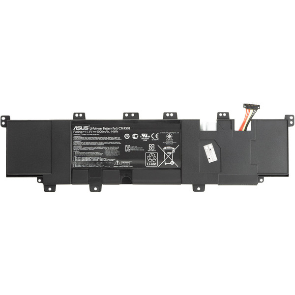 Аккумулятор для ноутбуков ASUS VivoBook S502 (C31-X502) 11.1V 4000mAh (original)