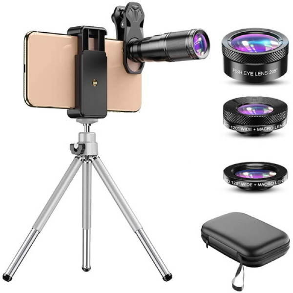 Набор объективов для смартфона Apexel APL-22X105-4IN1
