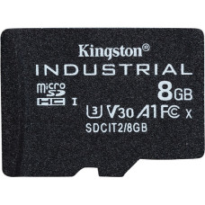 Карта памʼяті microSDHC (UHS-1 U3) Kingston Industrial 8Gb class 10 V30 А1