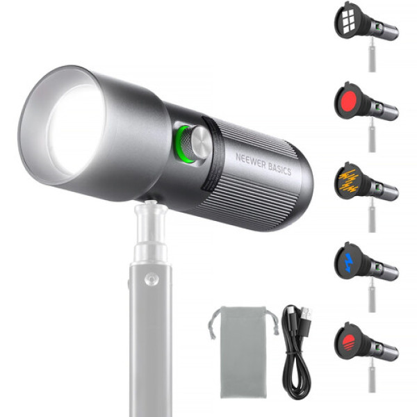 Портативний LED ліхтар Neewer BASICS FL10 Photography Flashlight (FL10)