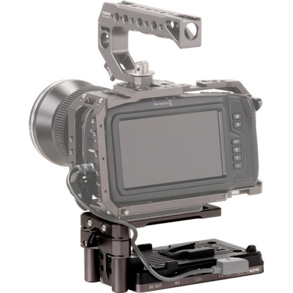 Опорна плита Tilta V-Mount Battery Baseplate V2-Tilta Gray (TA-BSP2-VG)