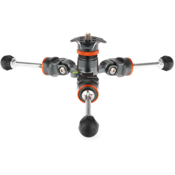 Штатив 3 LEGGED THING Winston 2.0 Grey Карбоновый, 3 секции, шаровая голова AirHed Pro и чехол в комплекте (WINSTONKITGREY2)