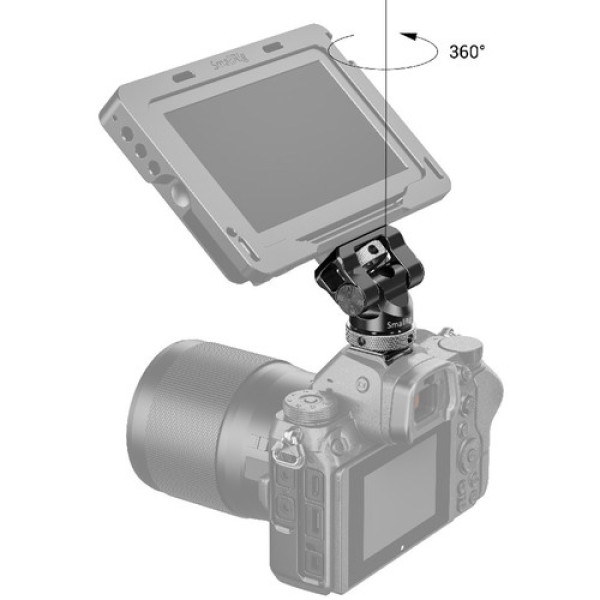 Крепление SmallRig для монитора поворотно-наклонное Swivel and Tilt Monitor Mount with Cold Shoe (BSE2346)