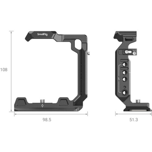 Клетка для камеры SmallRig Half Cage for Sony Alpha 1/7 IV/7S III/7R IV