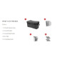 Сумка-футляр Peak Design Camera Cube V2 Small Black (BCC-S-BK-3) - PFAS Free Material