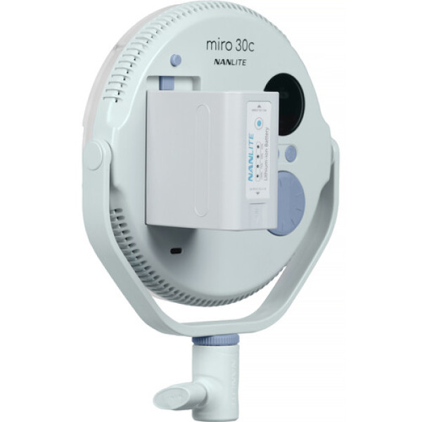Nanlite miro 30c RGB Round LED панель (Mint Blue) (MIRO 30C MINT BLUE)