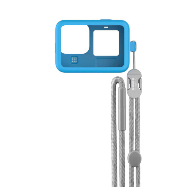 Чохол GoPro Sleeve&Lanyard Blue для HERO9 Black (ADSST-003)