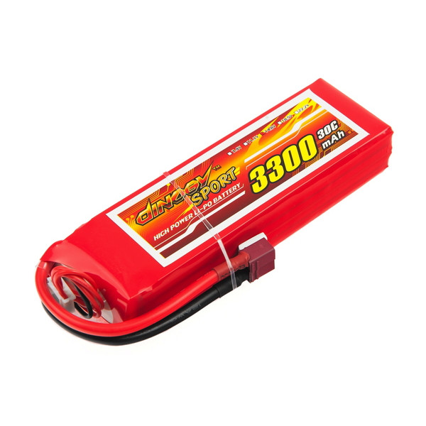 Аккумулятор для радиоуправляемой модели Dinogy Li-Pol 3300 мАч 14.8 В 26x43x142 мм T-Plug 30C