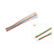 Кабель 15см с одним коннектором Micro JST GH 1.25мм F (4 pin)