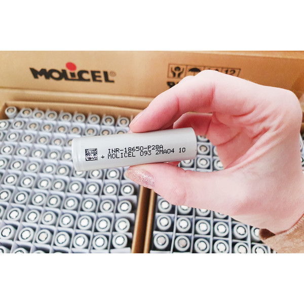 Аккумулятор 18650 Molicel INR18650-P28A Li-Ion 2800мАч 35A