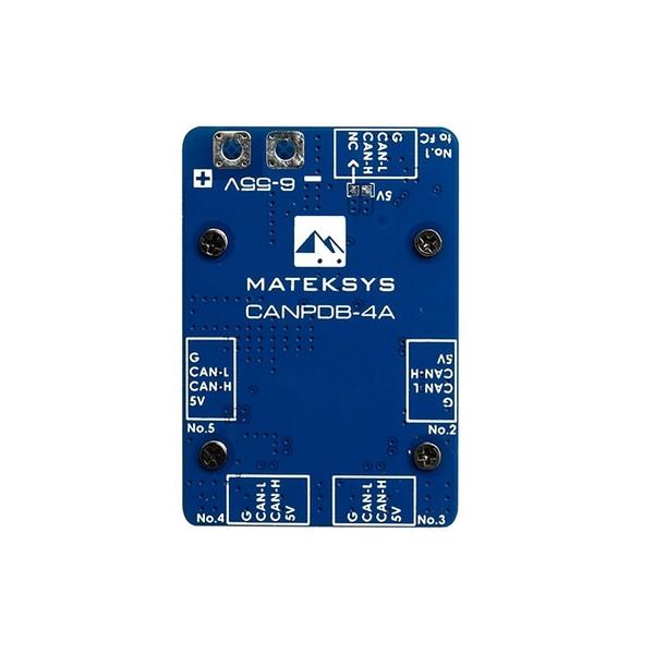 Плата распределения питания Matek CANPDB-4A JST-GH