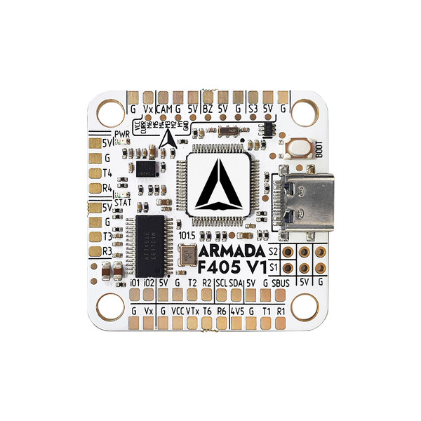 Полетный стек для квадрокоптера ARMADA F405 V1 65A AM32 3-6s (комбо контроллер и регулятор)