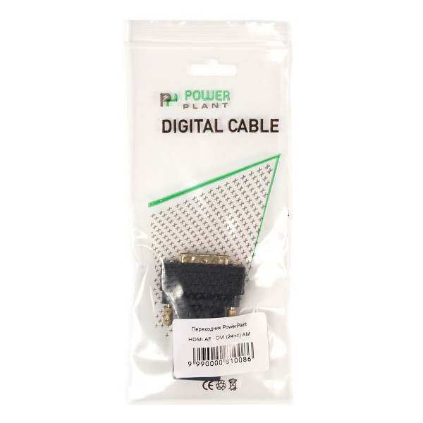 Переходник HDMI AF - DVI (24+1) Power Plant (KD00AS1301)