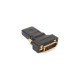 Переходник HDMI AF - DVI (24+1) Power Plant (KD00AS1301)
