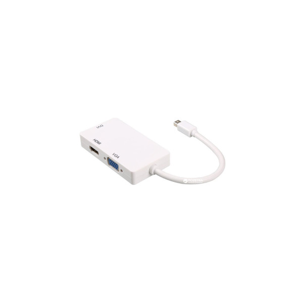 Порт-реплікатор Power Plant mini Display Port — HDMI, DVI, VGA (3 в 1) (CA910946)
