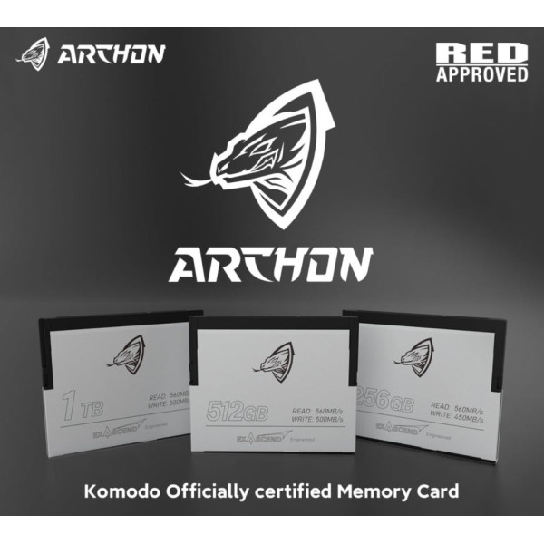 Карта пам'яті Exascend Archon 512GB Cfast 2.0 Memory Card (RED схвалено)