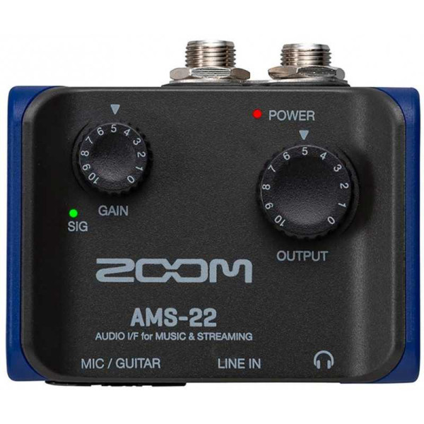 Аудіоінтерфейс Zoom AMS-22 (152389)