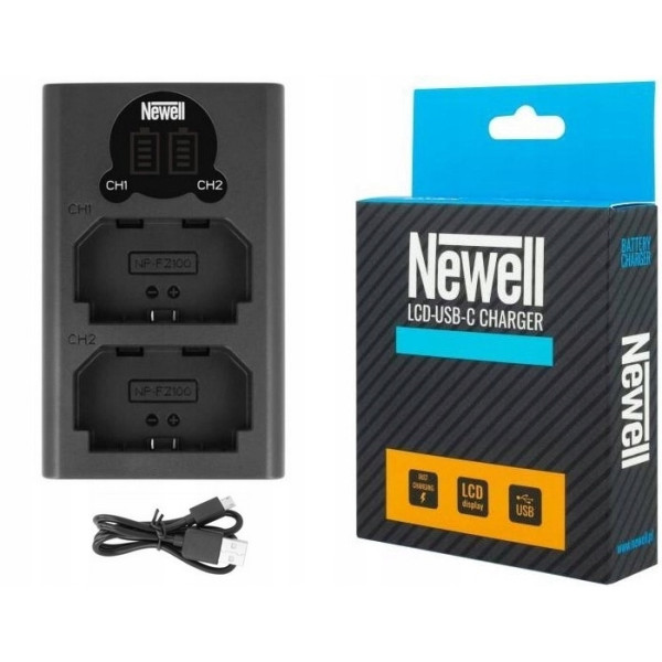 Двоканальное зарядное устройство Newell DL-USB-C для NP-FZ100 (NL1965)